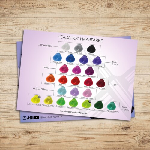 Headshot Haarfarbe