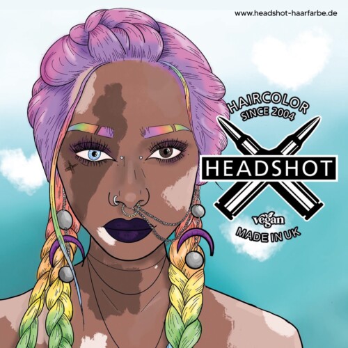 Headshot Haarfarbe